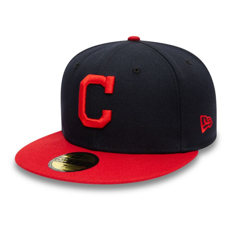 Gorras New Era 59fifty Azules - Cleveland Indians Authentic On Field 61873LOKV